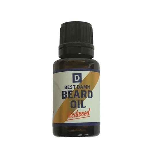 Duke Cannon Best Damn Beard Wash 6 oz. & Beard Oil .5 oz Set Natural Organic NEW - Picture 4 of 6